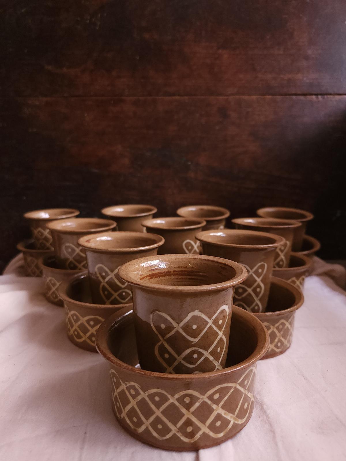 The Kumbhkári Project crafts functional pottery in kolam and textile